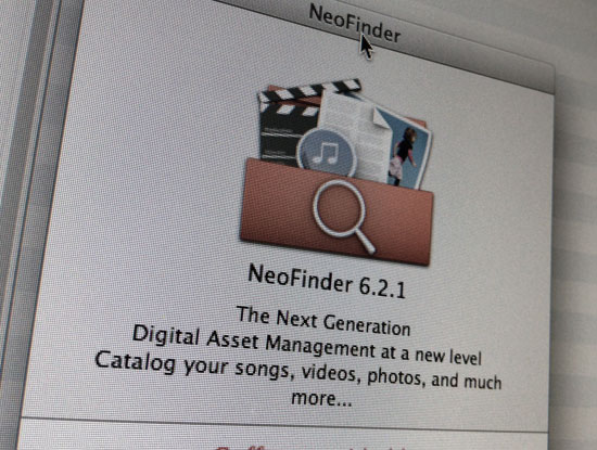 NeoFinder Archiving Software