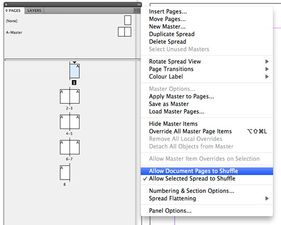 number pages in indesign
