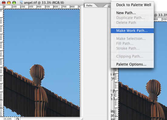 Photoshop Clipping Paths. To Create Good Paths, How NOT To Do It