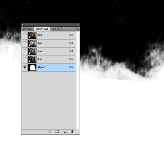 How to Cut Out Hair in Photoshop - Block out areas of white and black